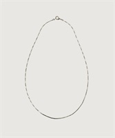 ベネチアンチェーン ショートネックレス (SILVER925)(シルバー-F)