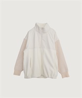 フリースドッキング スタンドカラー ブルゾン(キナリ-F)