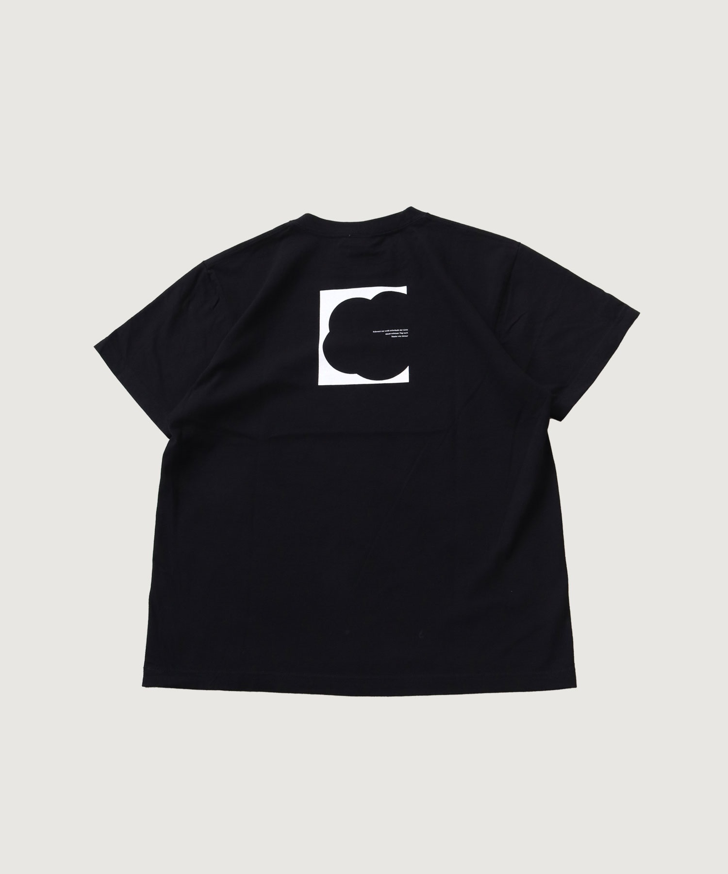 セミコーマ天竺 バックプリント Tシャツ
