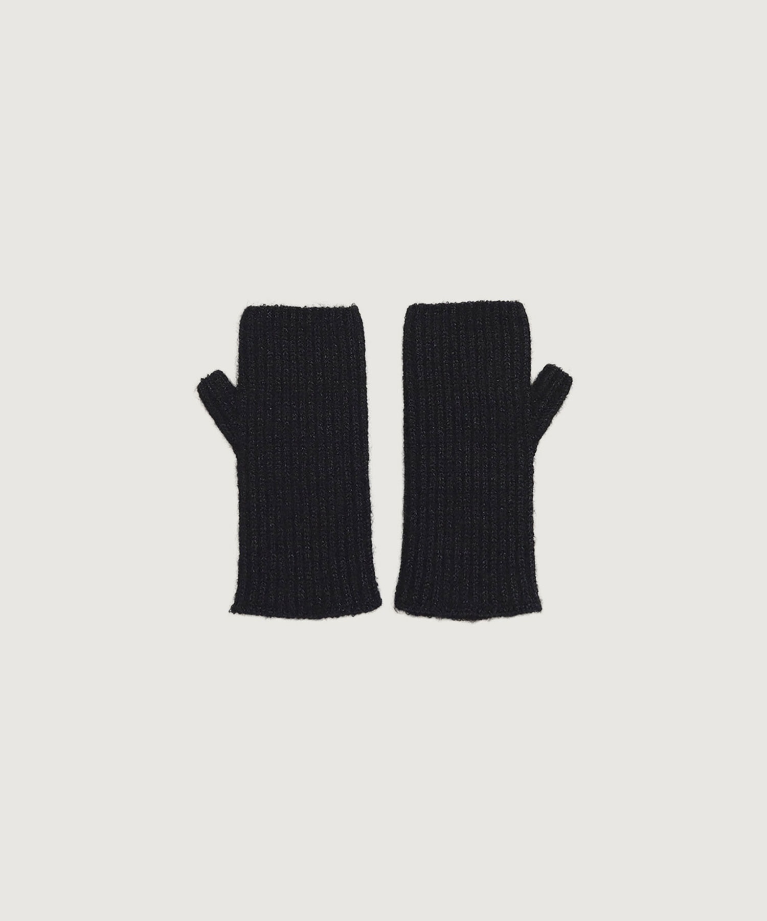 ナイロンリリーヤーンモヘア 手袋 / アームウォーマー(クロ-F)