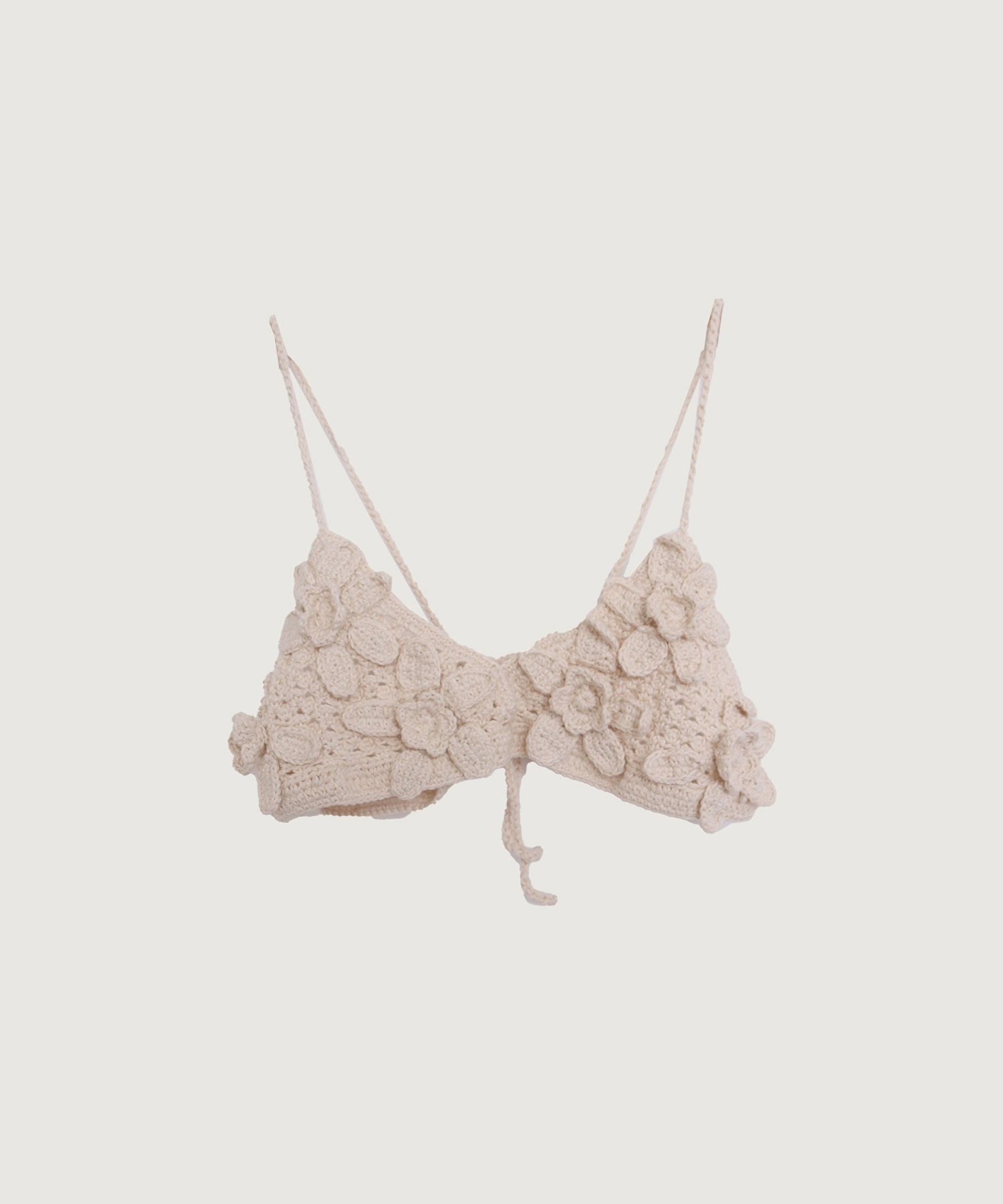 ●ネパールコットン フラワーモチーフキャミ プルオーバー