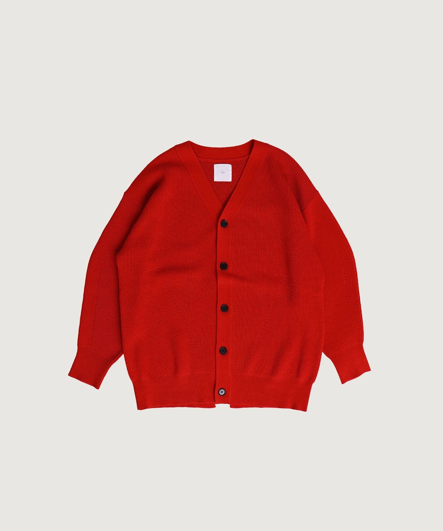 BOUND WOOL Vネック BIGカーディガン