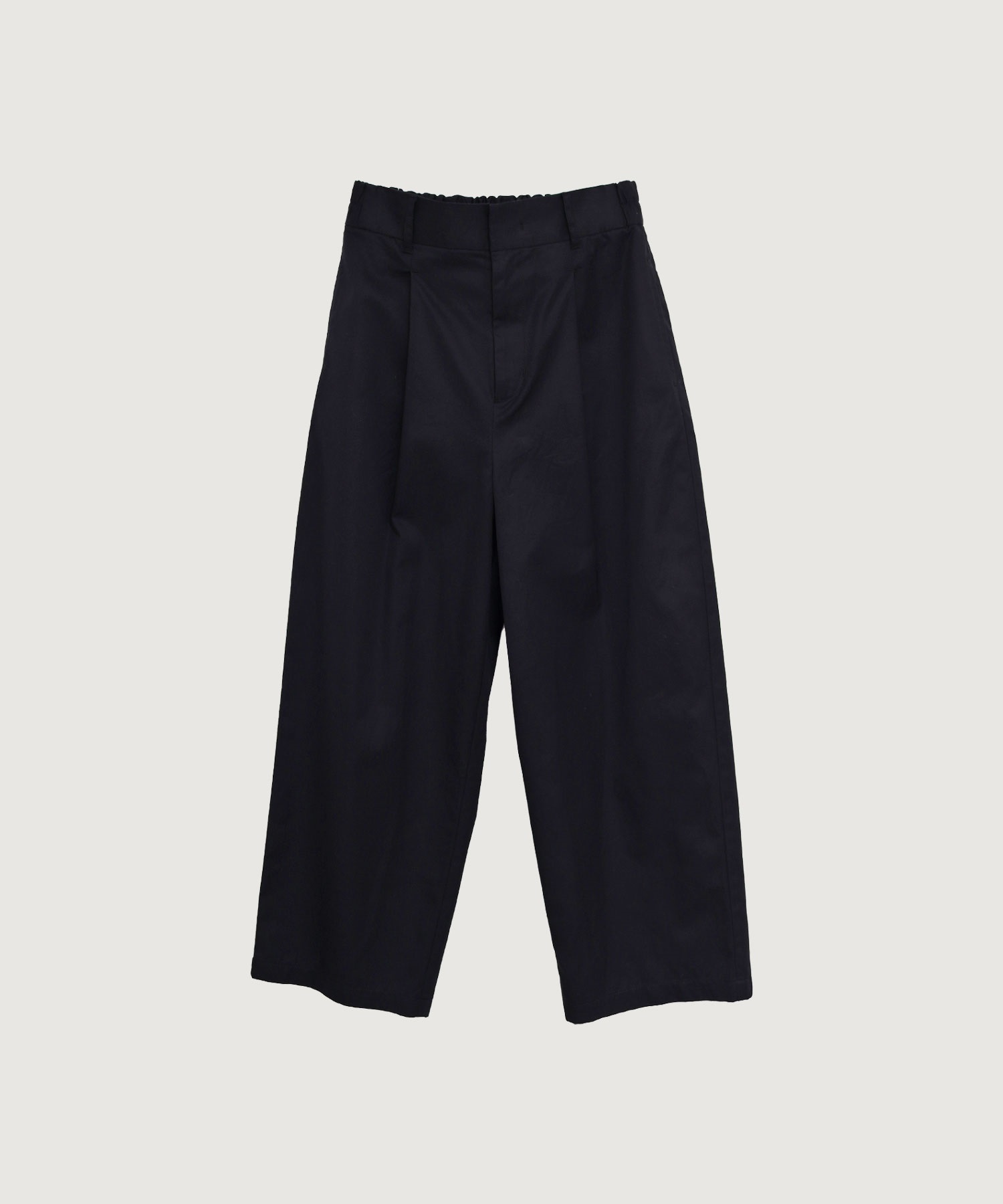 【予約販売】FINXギャバ タックテーパード パンツ