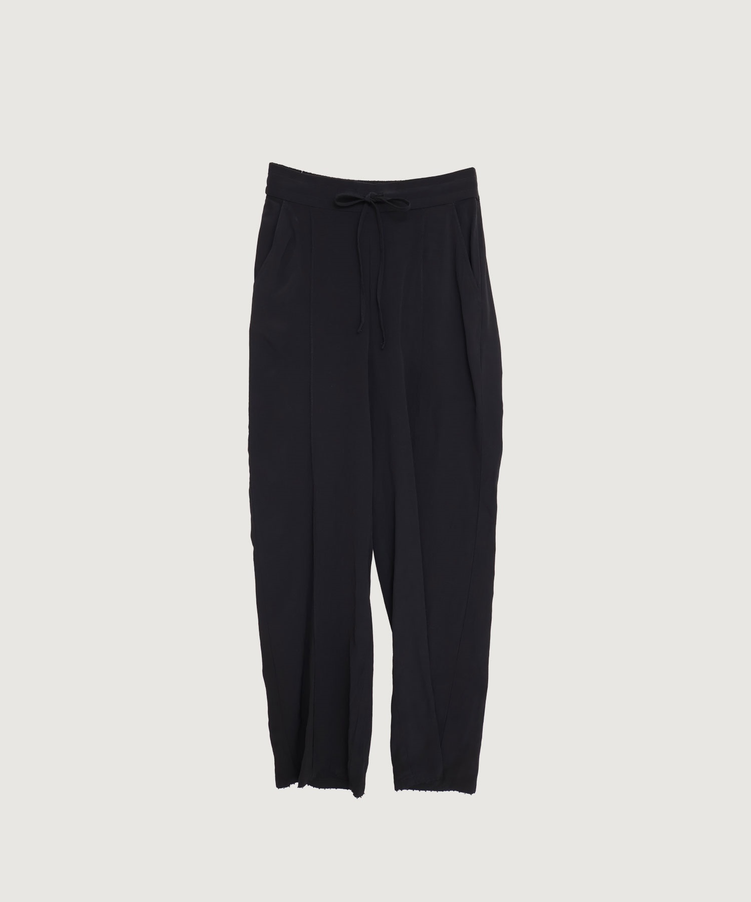 レーヨンちりめん刺繍 イージー パンツ