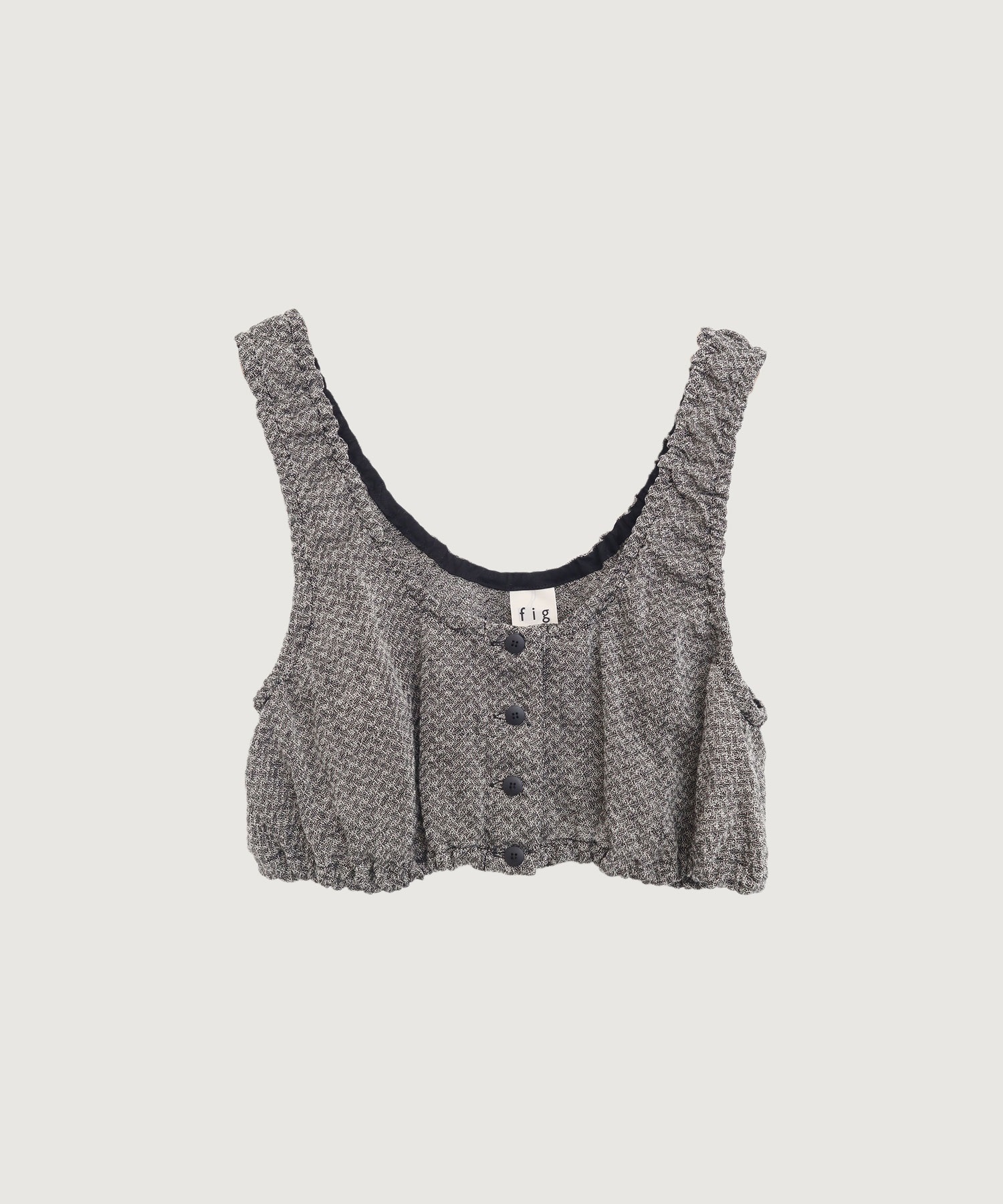 classic LINEN bustier(クロ-F)