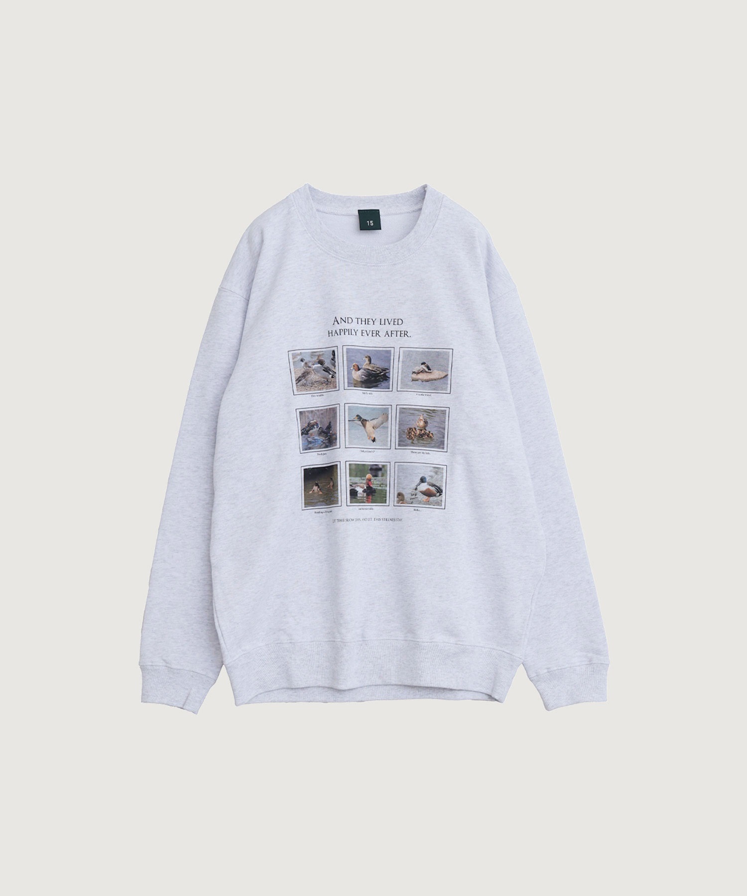The duck chronicles sweat Msize(アッシュグレー-F)