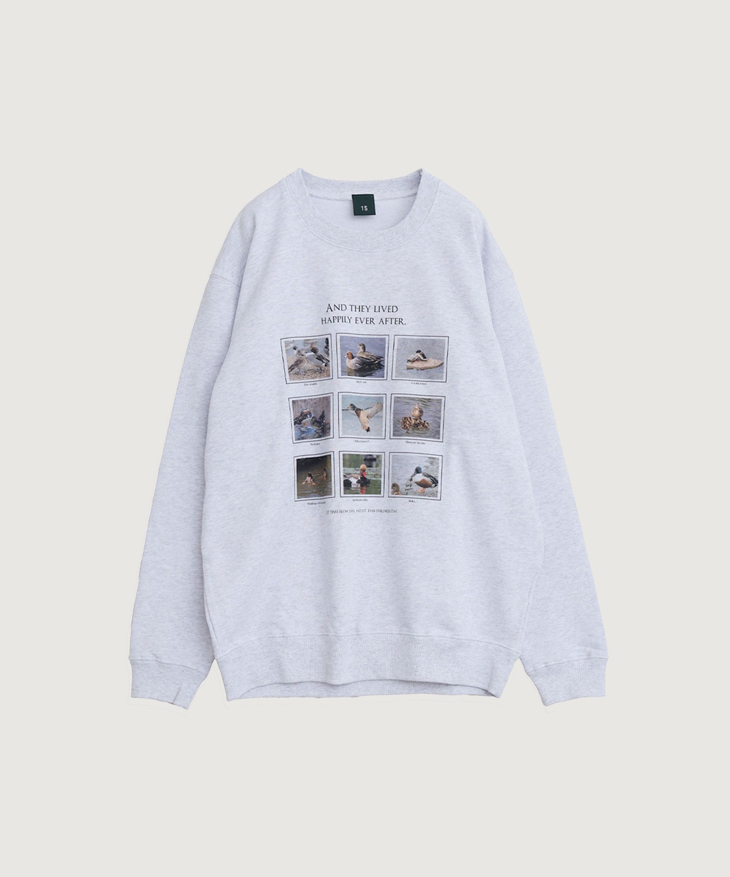 The duck chronicles sweat Lsize(アッシュグレー-F)