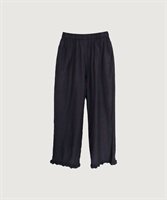 【予約販売】CottonCupra twill pants(クロ-F)
