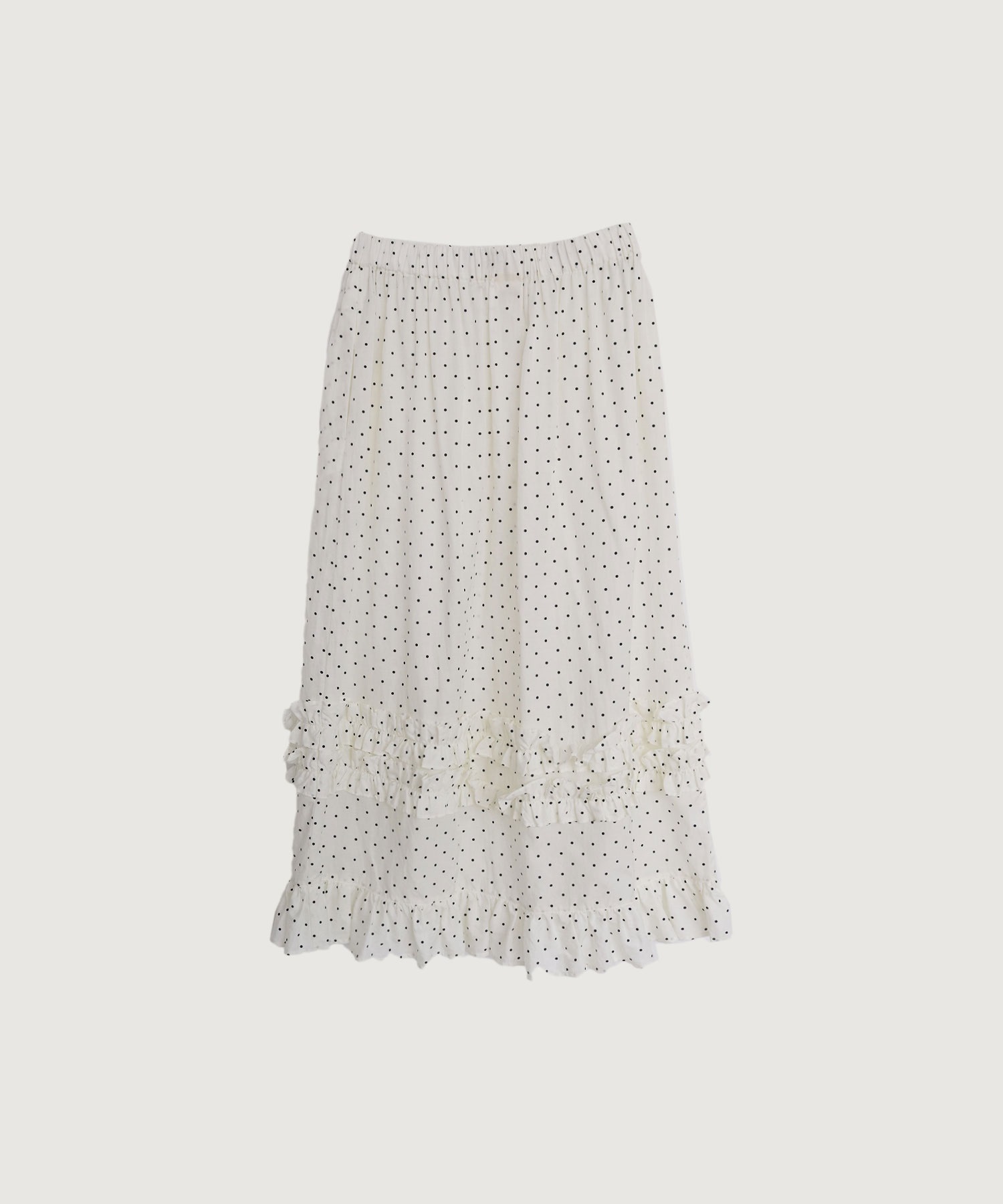 【予約販売】CottonCupra twill skirt