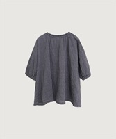 Tシャツみたいなブラウス(クロ-F)