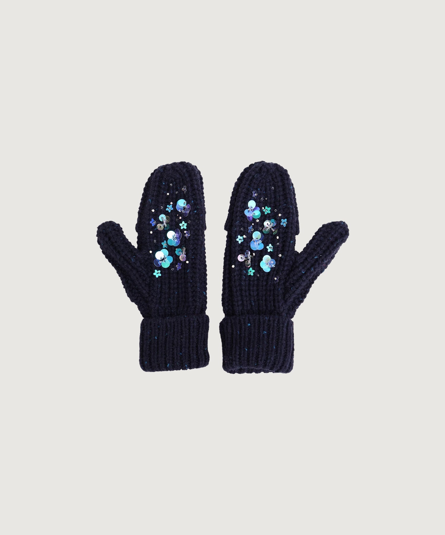【予約販売】ビーズ刺繍　宝石みたいな手袋