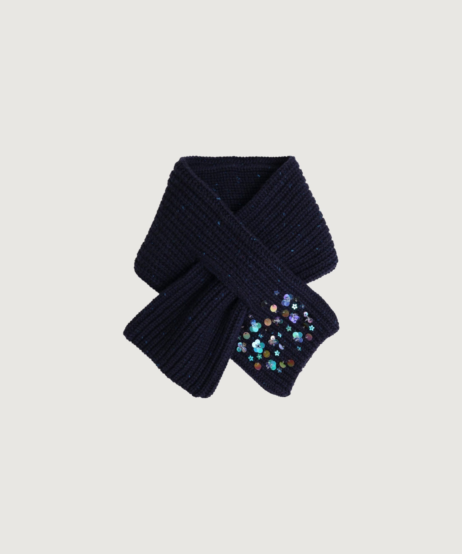 【予約販売】ビーズ刺繍　宝石みたいなティペット