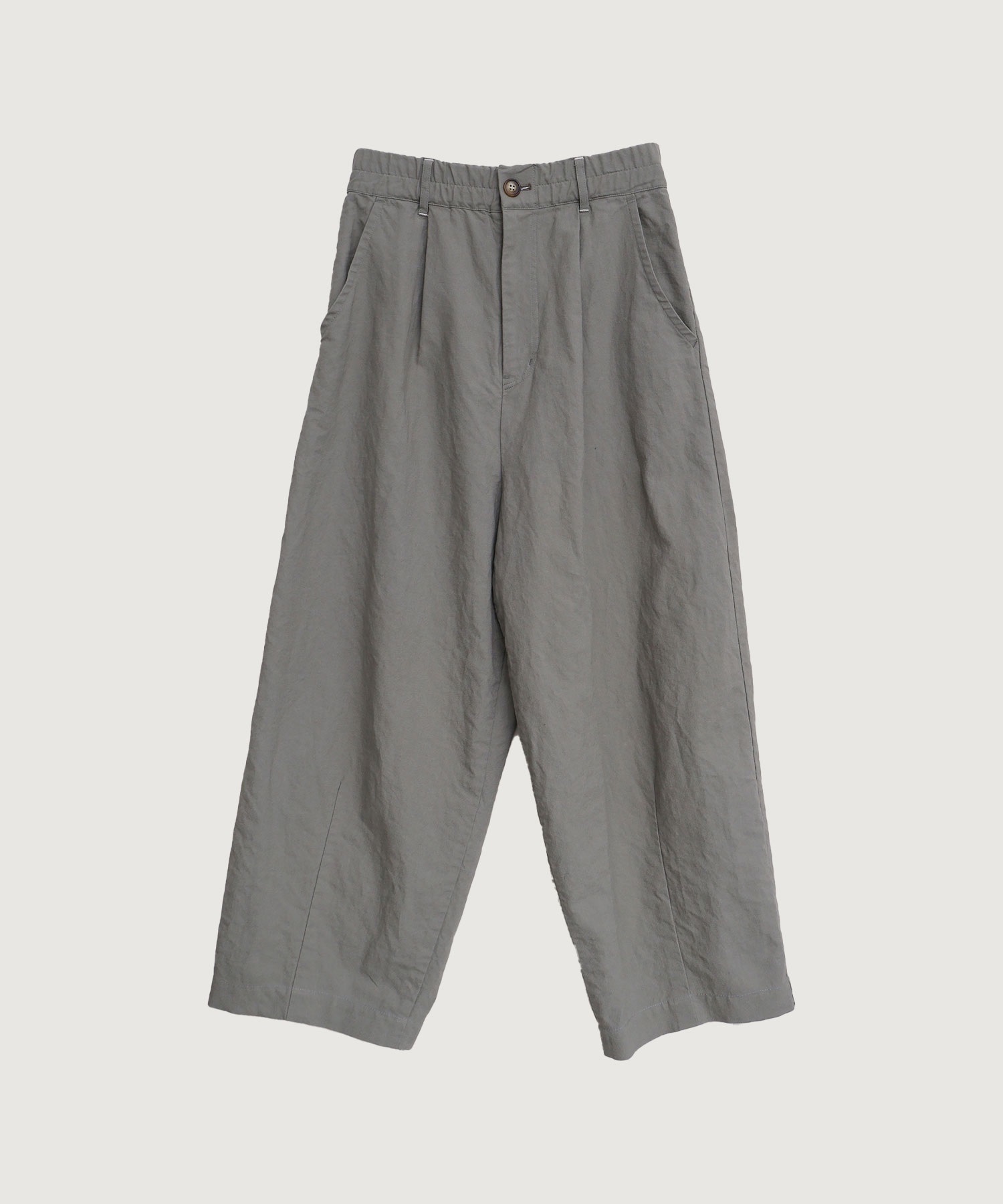 【予約販売】washi cotton ちょいまるカーブパンツ