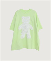 BEAR FRILL Ｔシャツ(グリーン-F)