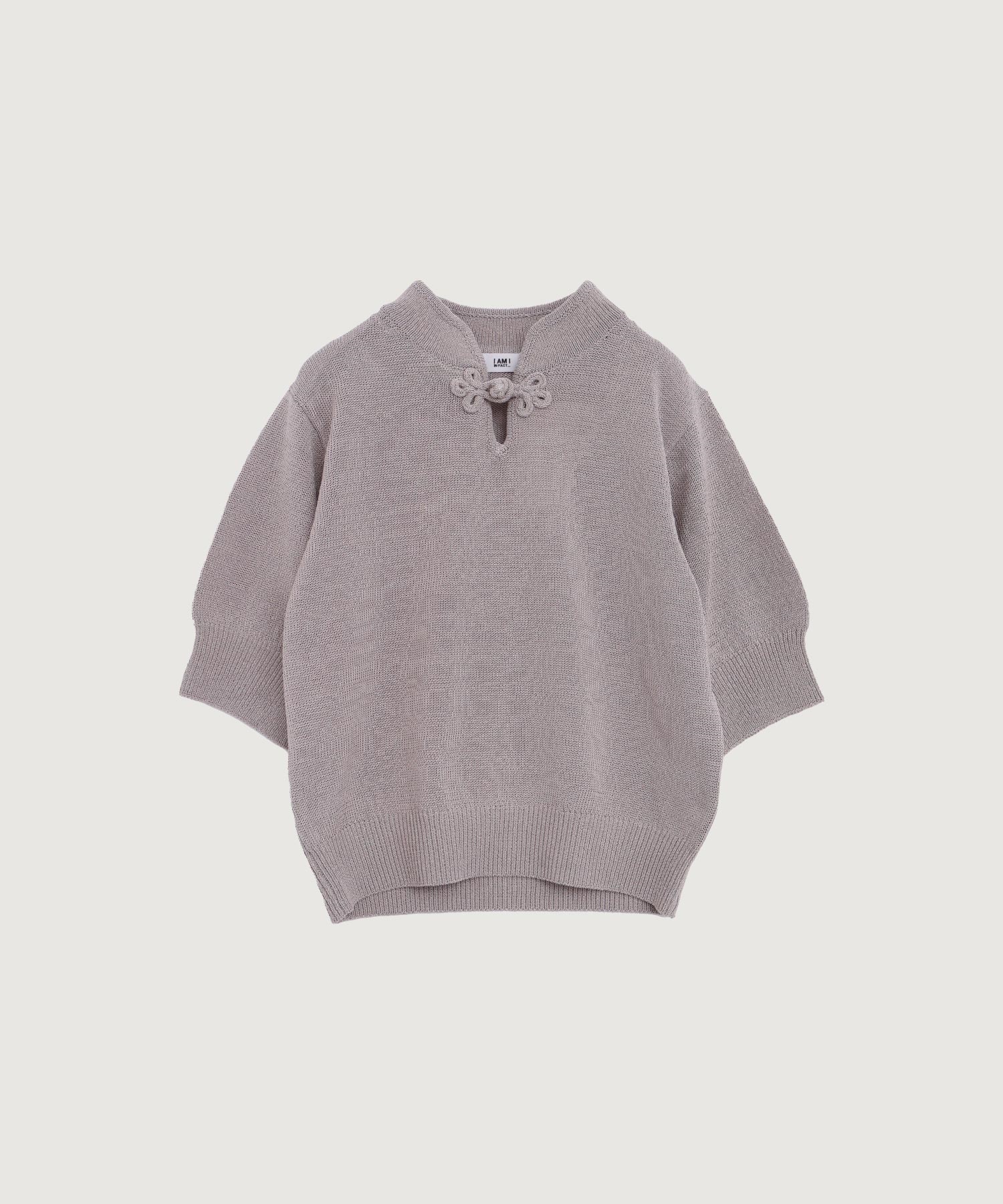 COTTON NYLON 華釦プルオーバー