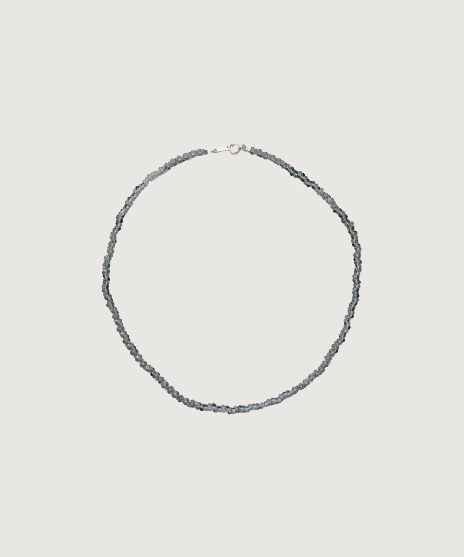 ガラスビーズ ショート ネックレス