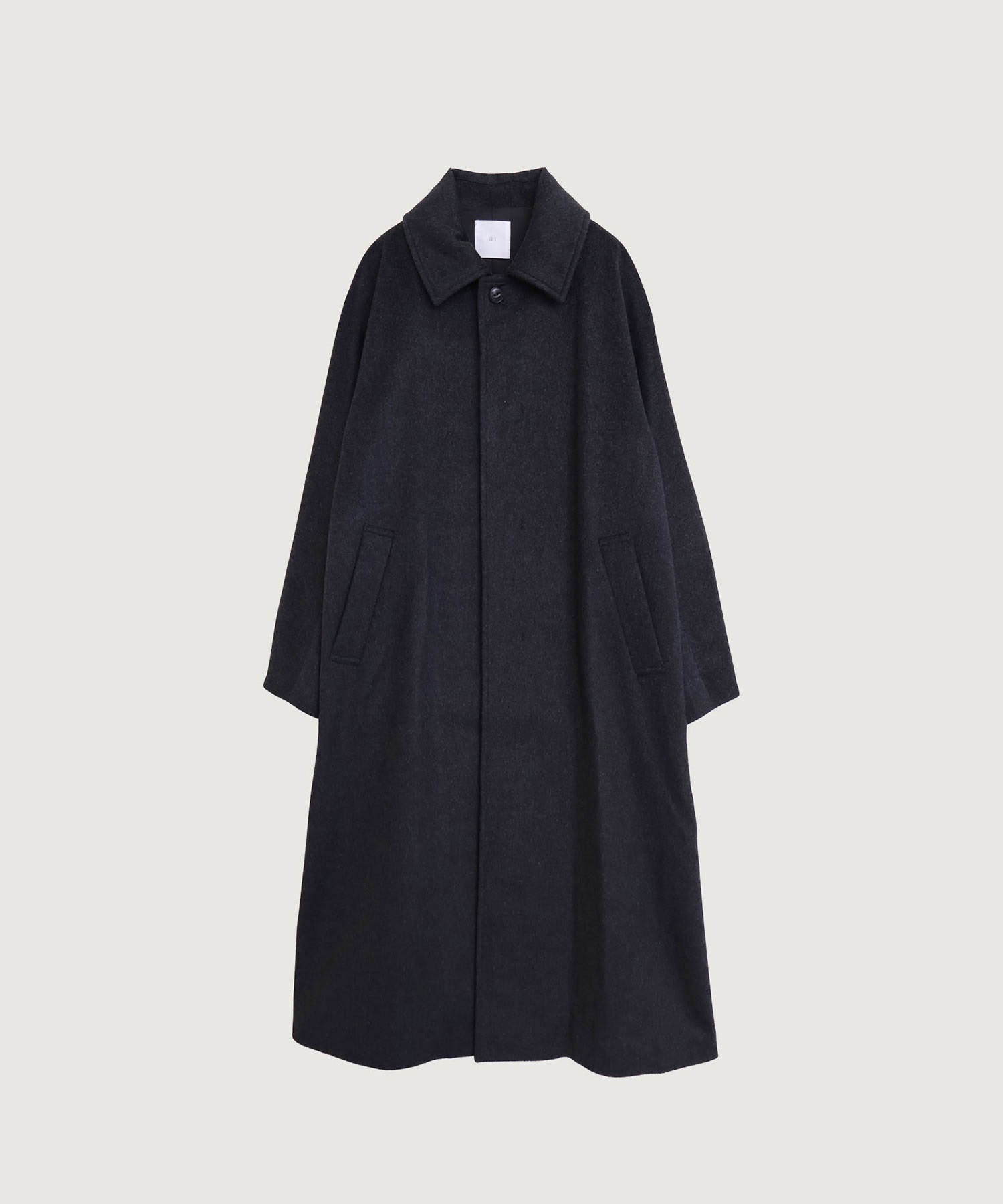 【予約販売】ウールカシミアシャルムビーバー/ウールメルトン ステンカラー コート
