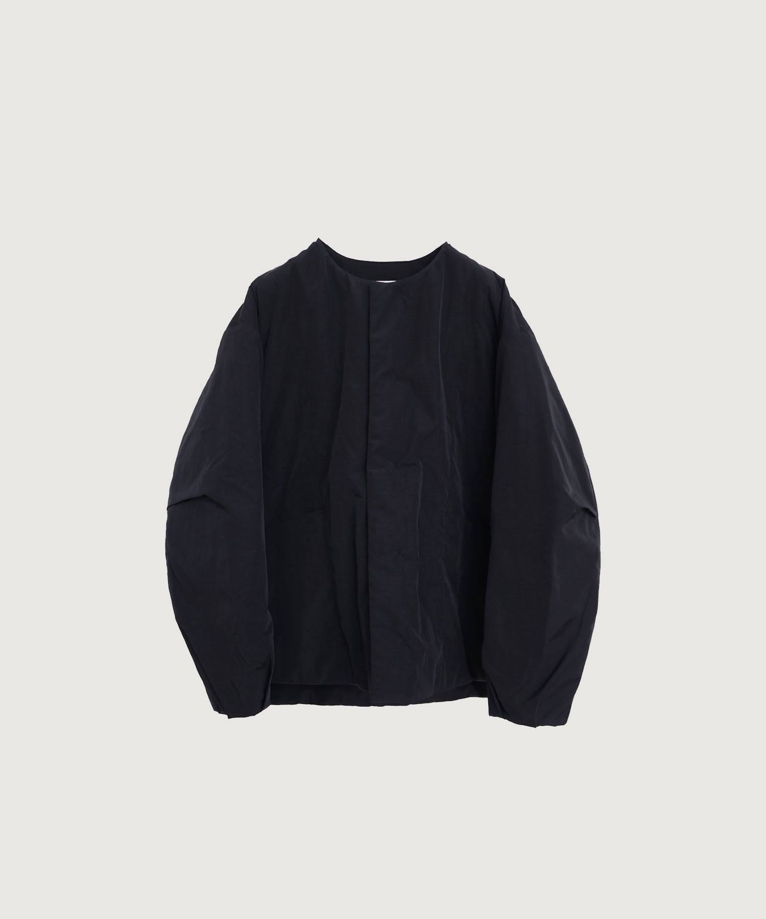 ナイロン流し染め ショートコート