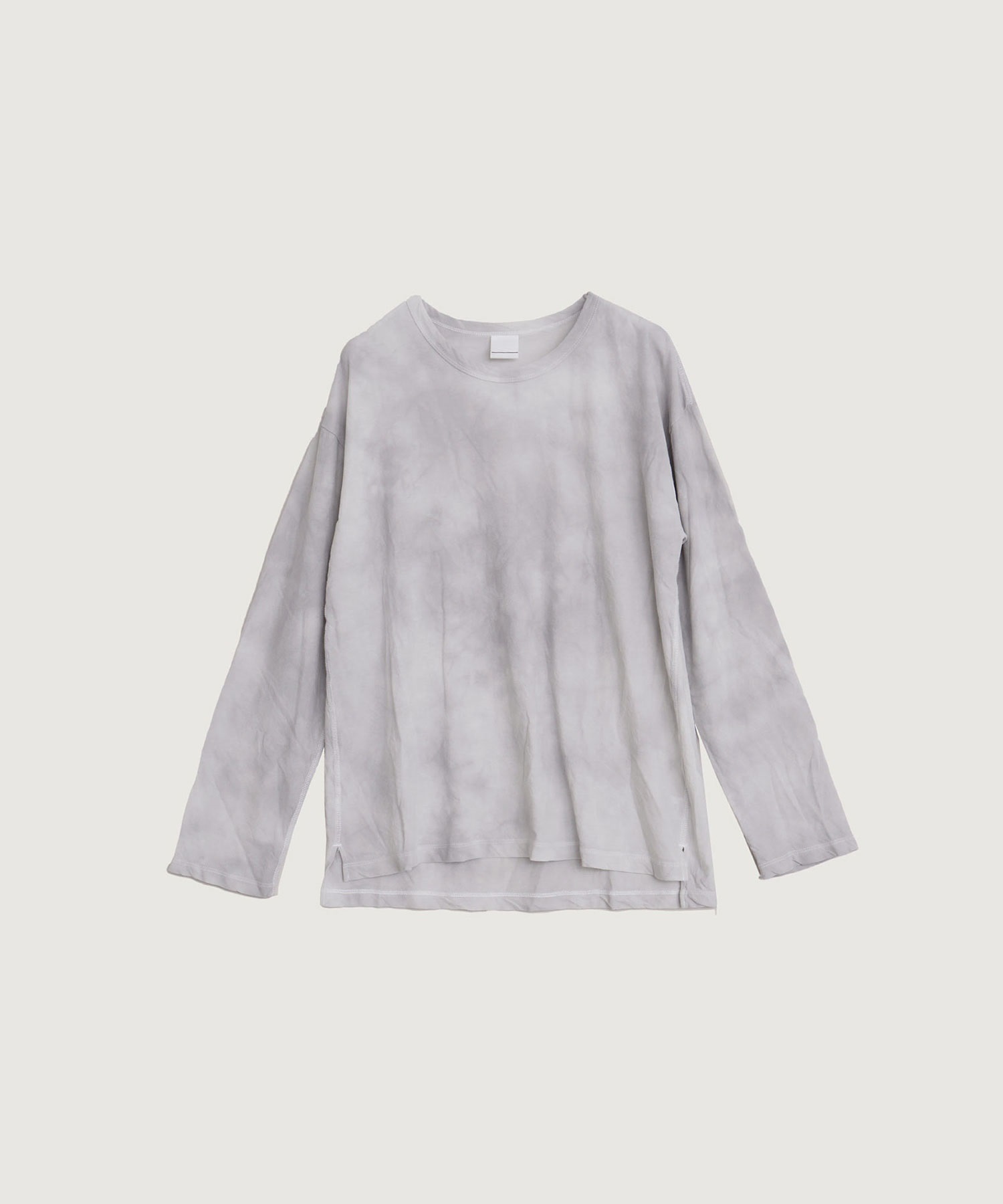 【予約販売】80/2GV天竺 無回転染ゆる ロンT