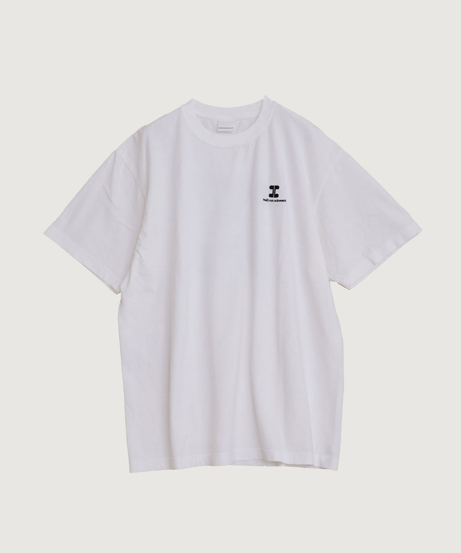 iki × ikki kobayashi アイコン刺繍 BIG Tシャツ(シロ-F)