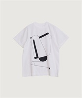 iki × ikki kobayashi プリント Ｔシャツ(シロ-F)
