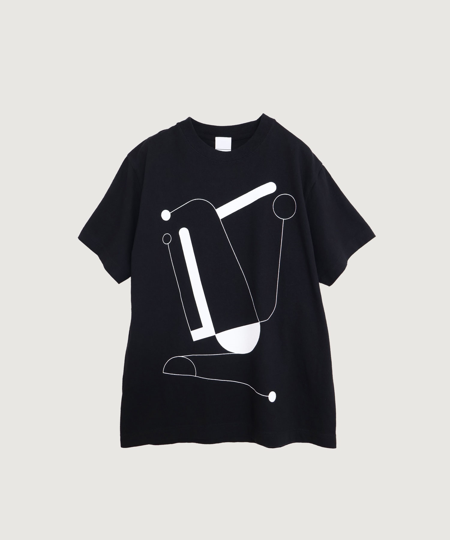 iki × ikki kobayashi プリント Ｔシャツ(クロ-F)