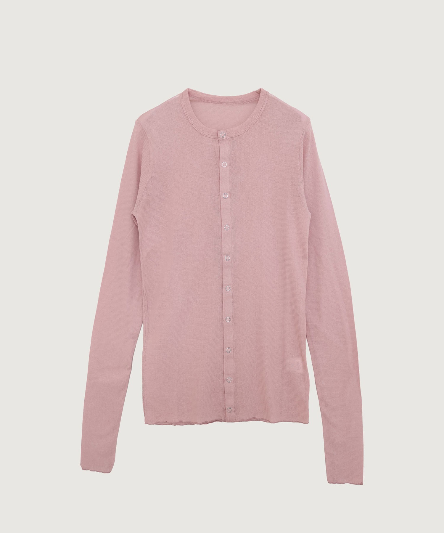 綿チュール ロング カーディガン