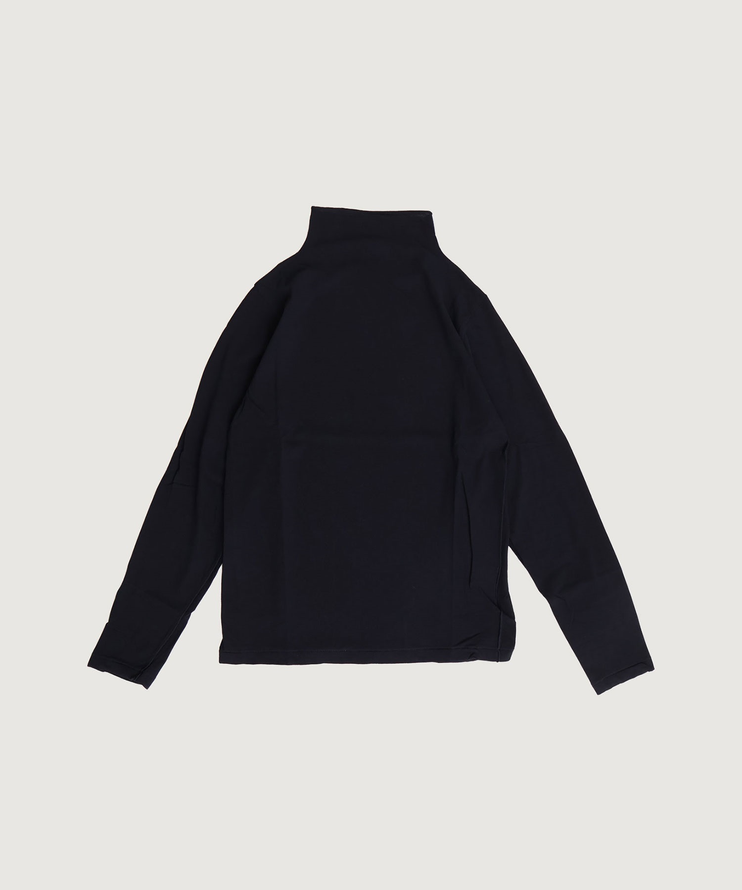 GV天竺ハイネック長袖プルオーバー(クロ-F)