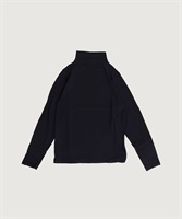 GV天竺ハイネック長袖プルオーバー(クロ-F)