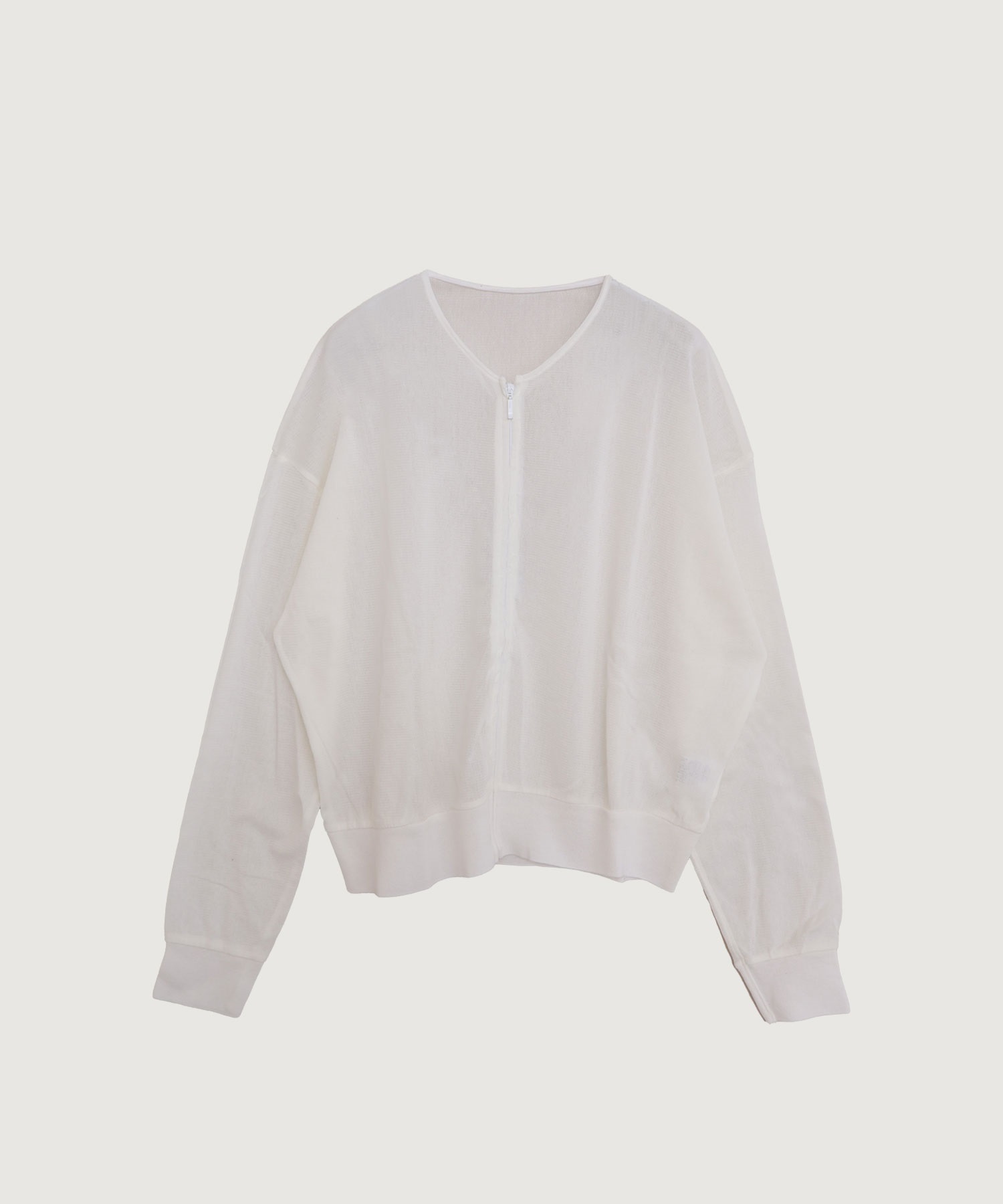 綿チュール ブルゾン