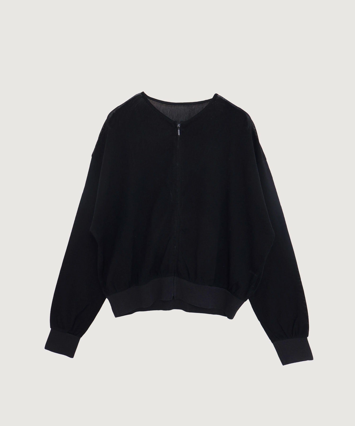 綿チュール ブルゾン