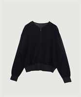 綿チュール ブルゾン(クロ-F)