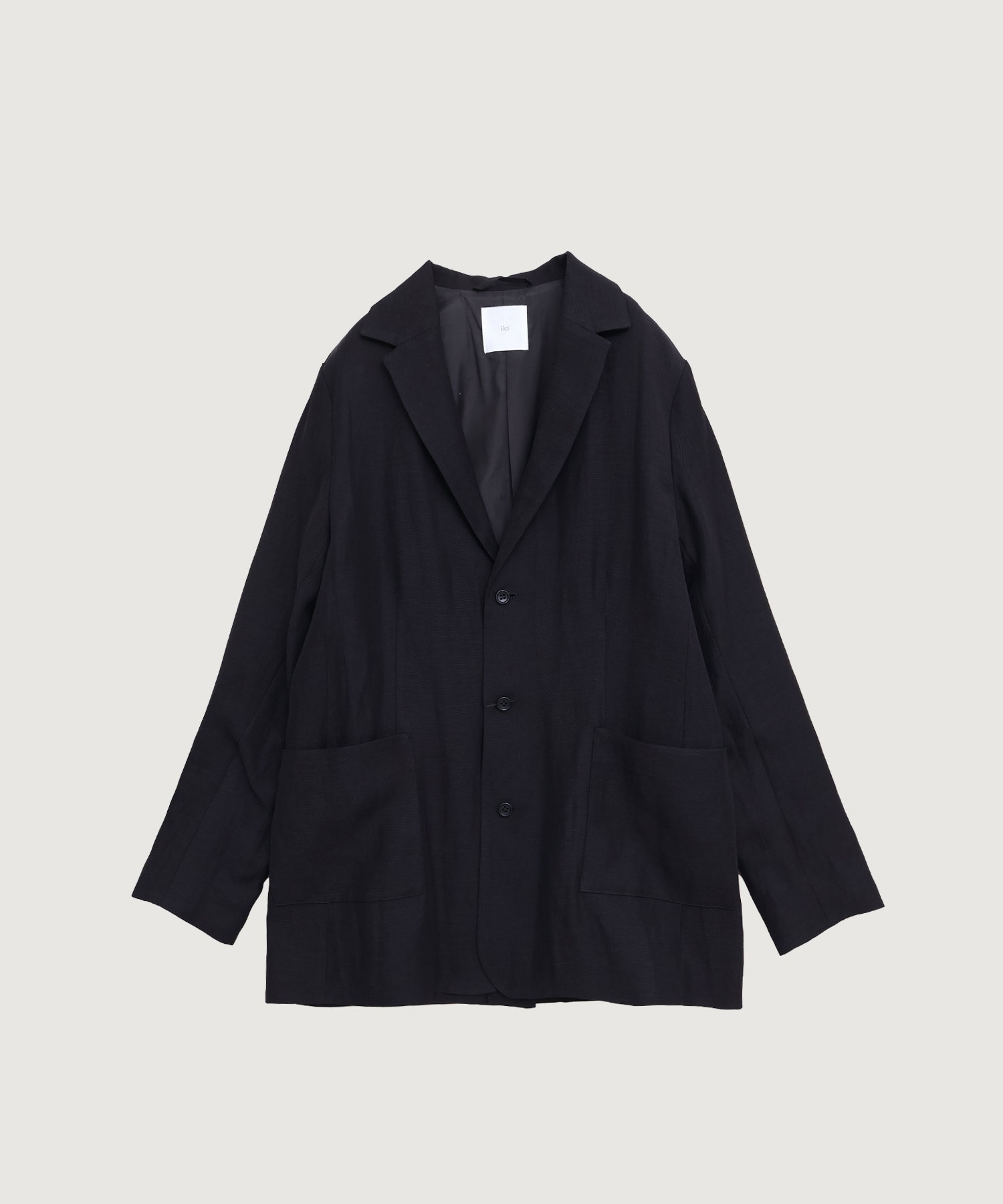【予約販売】フィラメントヴィスコースリネンツイル ロングテーラードジャケット