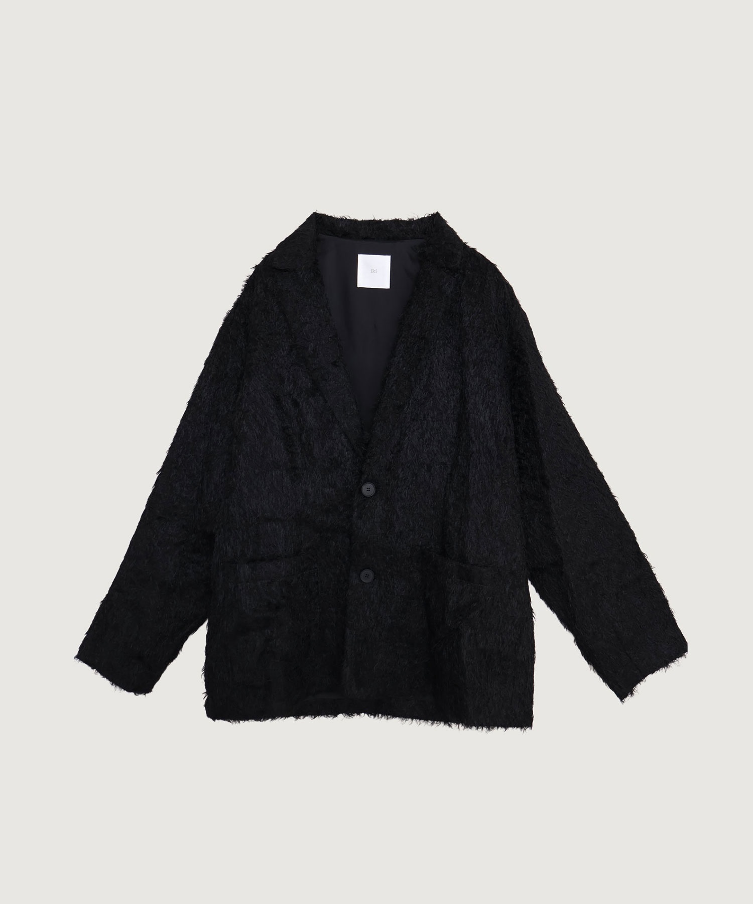 カットフェザージャカード ルーズ ジャケット