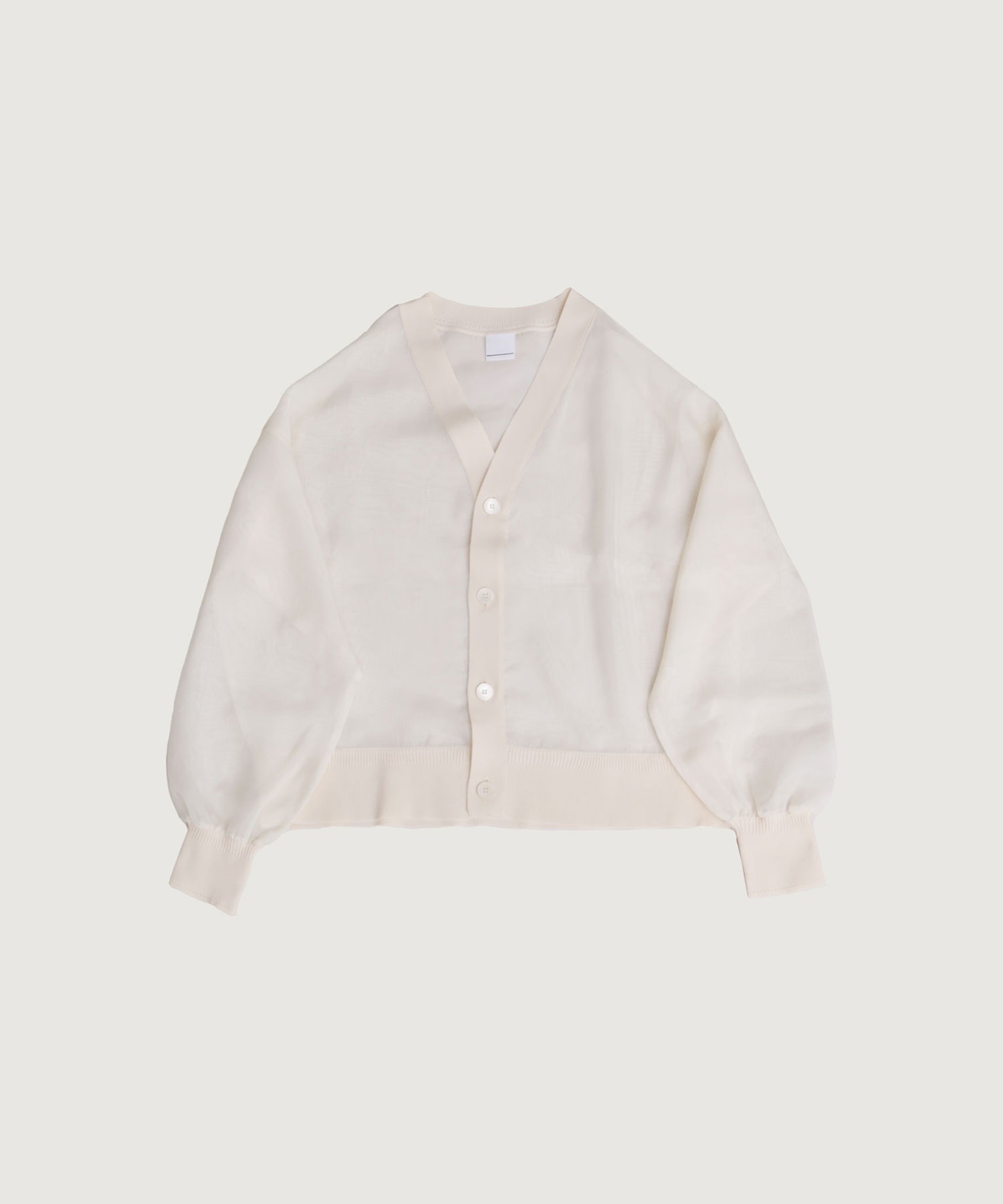 【予約販売】REI 布帛ドッキング カーディガン