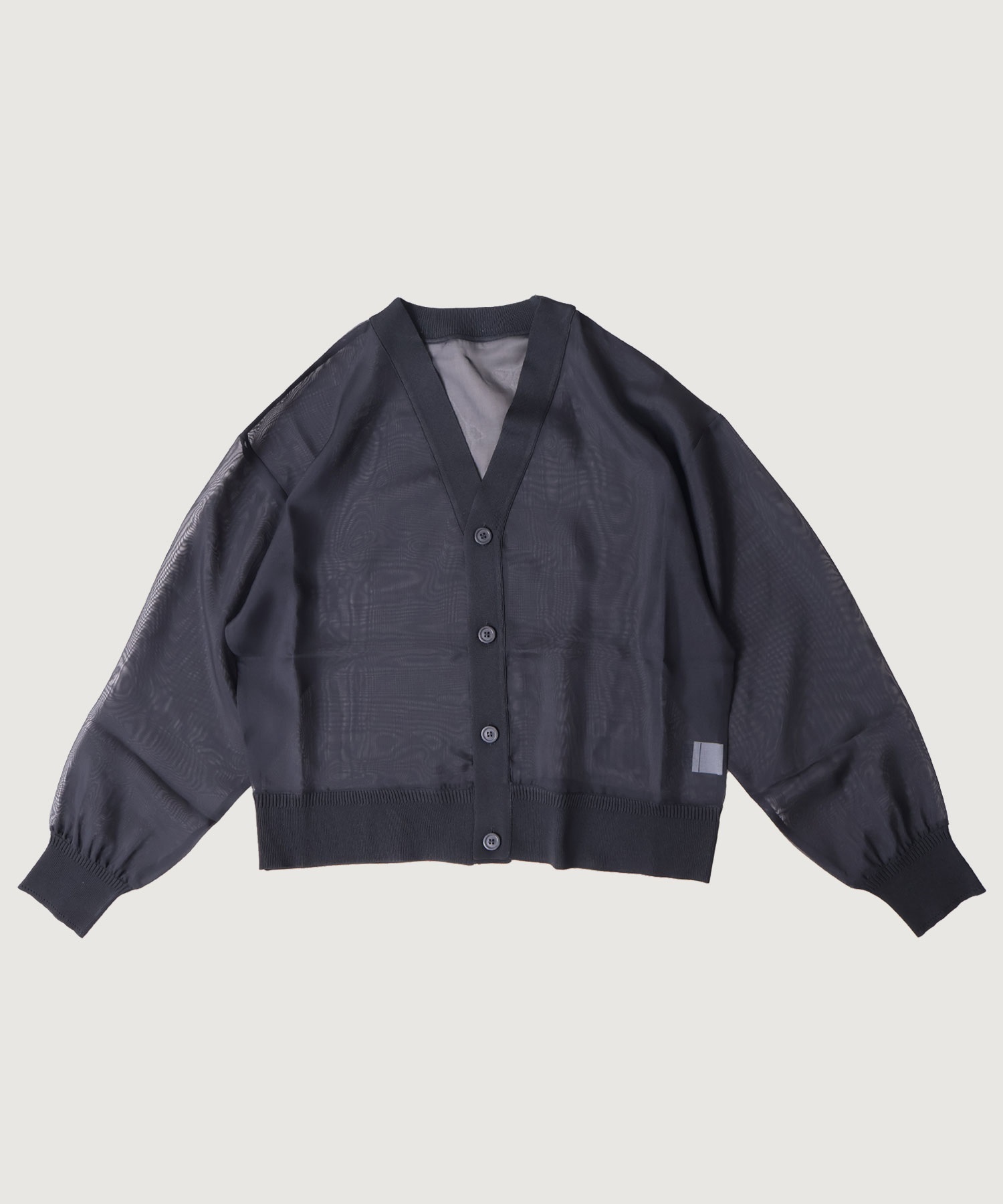 REI 布帛ドッキング カーディガン