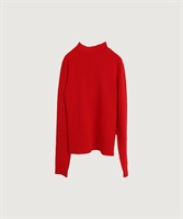 【予約販売】ガスコットンスムース ハーフネック プルオーバー(アカ-F)