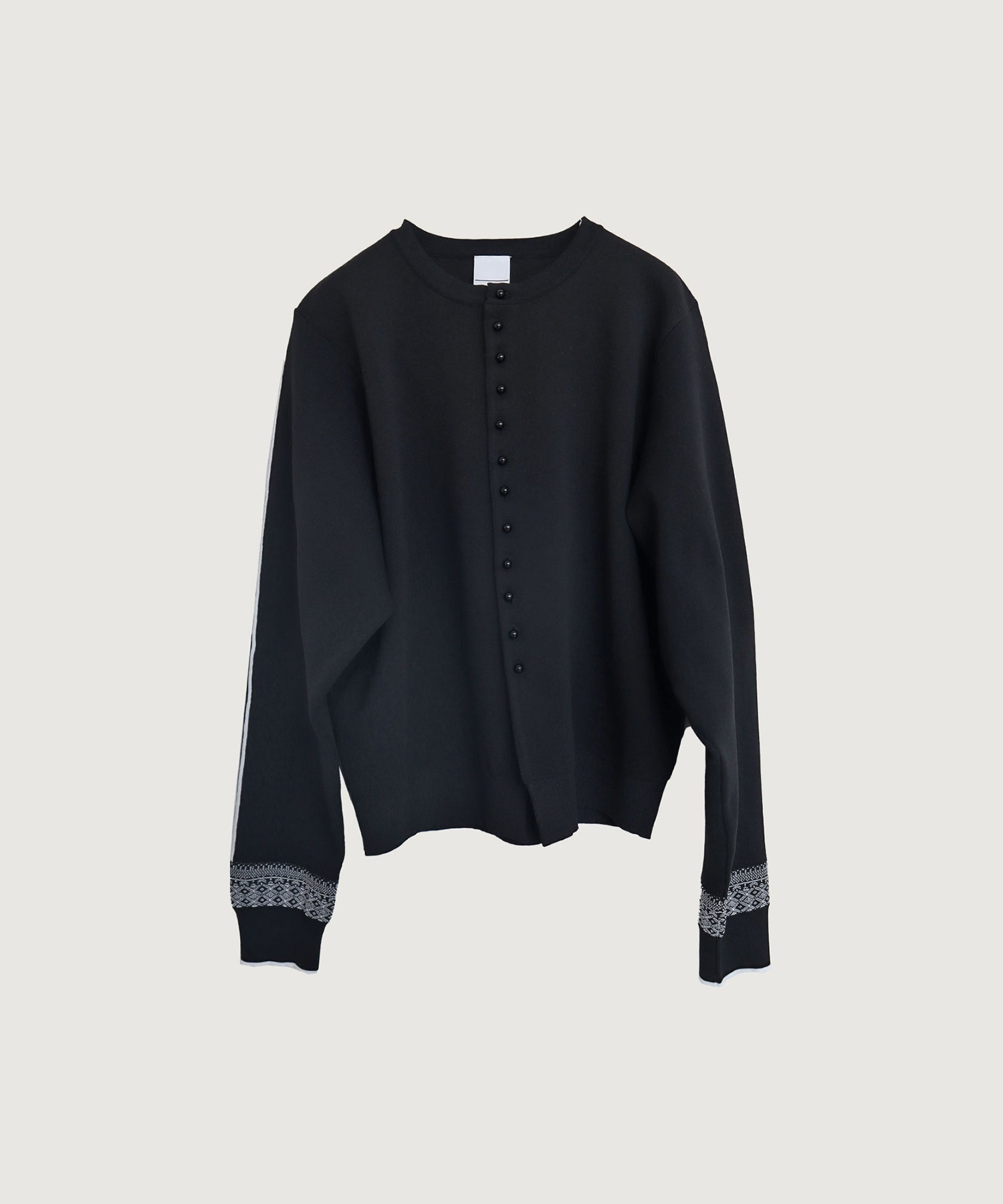 断*3様 ブラックニット パールボタン付き 長袖 5321013_00_S.jpg