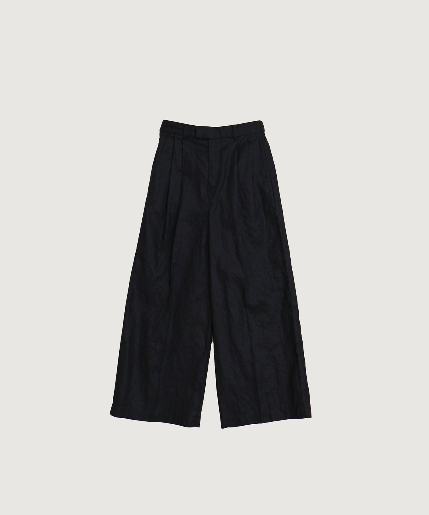【予約販売】60ツイルコールドマーセ ワイドセンタープレス パンツ