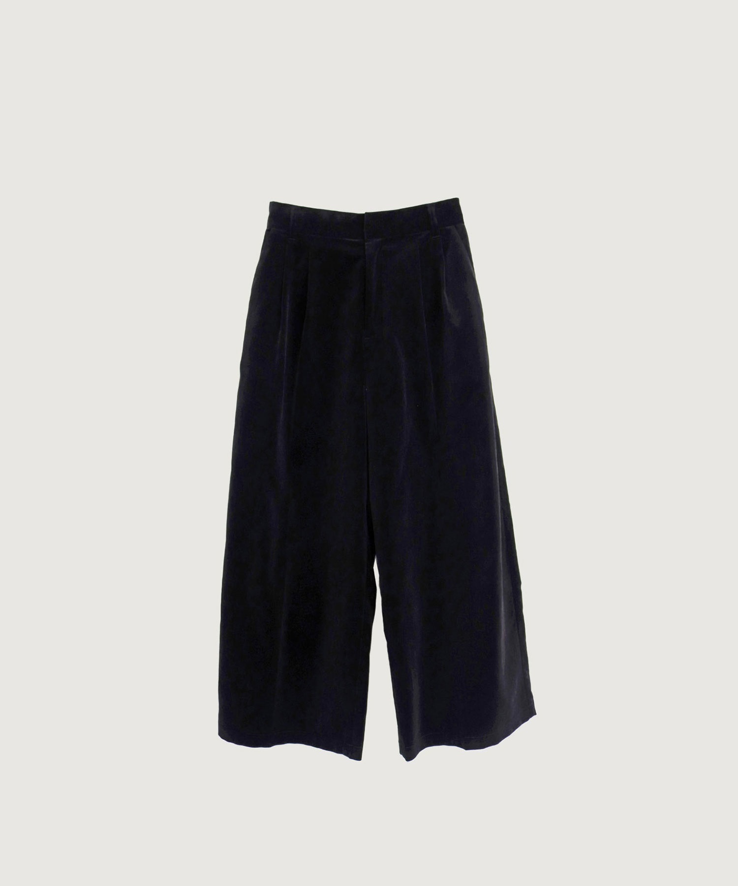 コットン別珍 イージーワイドパンツ