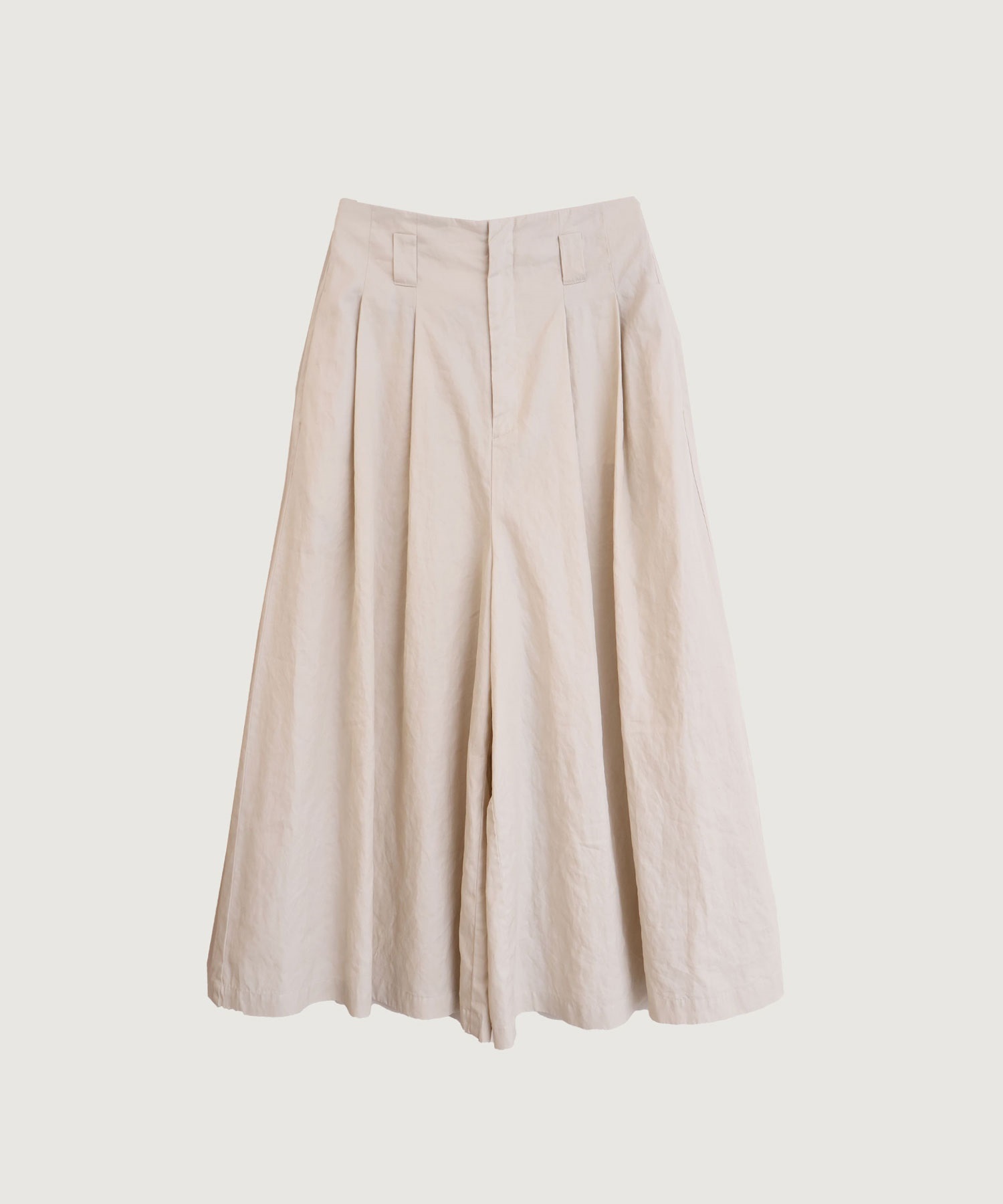 【予約販売】60ツイルコールドマーセ スーパーワイドスカパン(ベージュ-F)