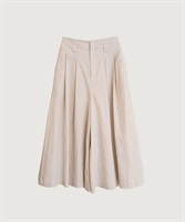 【予約販売】60ツイルコールドマーセ スーパーワイドスカパン(ベージュ-F)