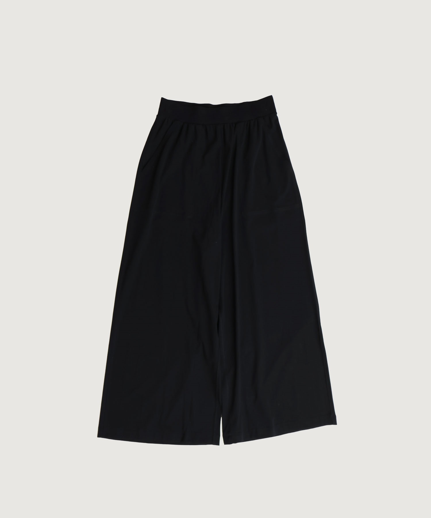 強撚スムース ワイドパンツ