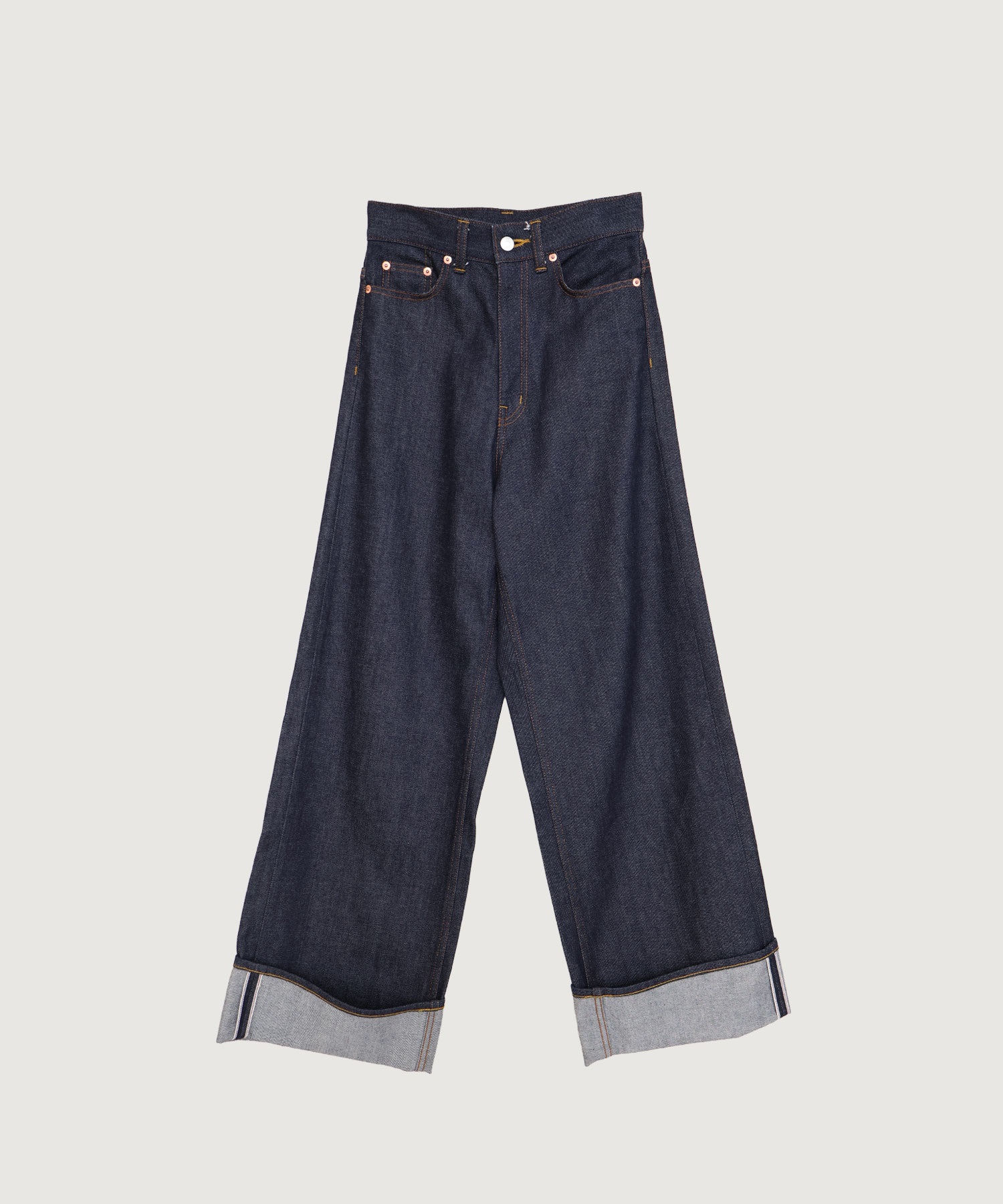 ローデニム ルーズ パンツ