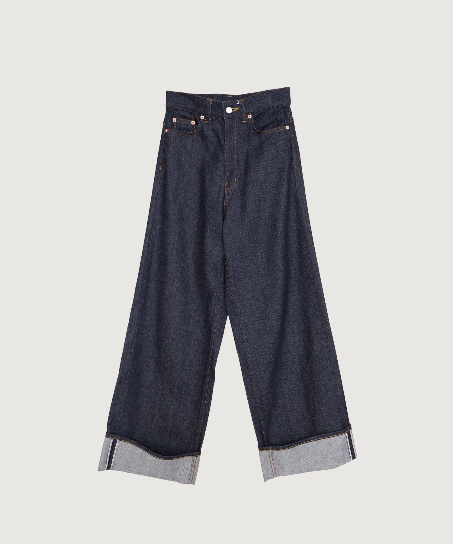 ローデニム ルーズ パンツ(コン-M)