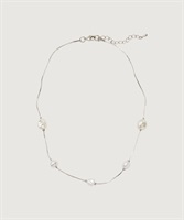 【予約販売】path necklace(シルバー-F)