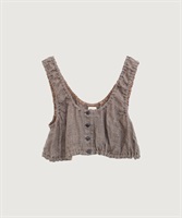 classic LINEN bustier(コゲチャ-F)