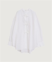 ribbon long shirt(シロ-F)