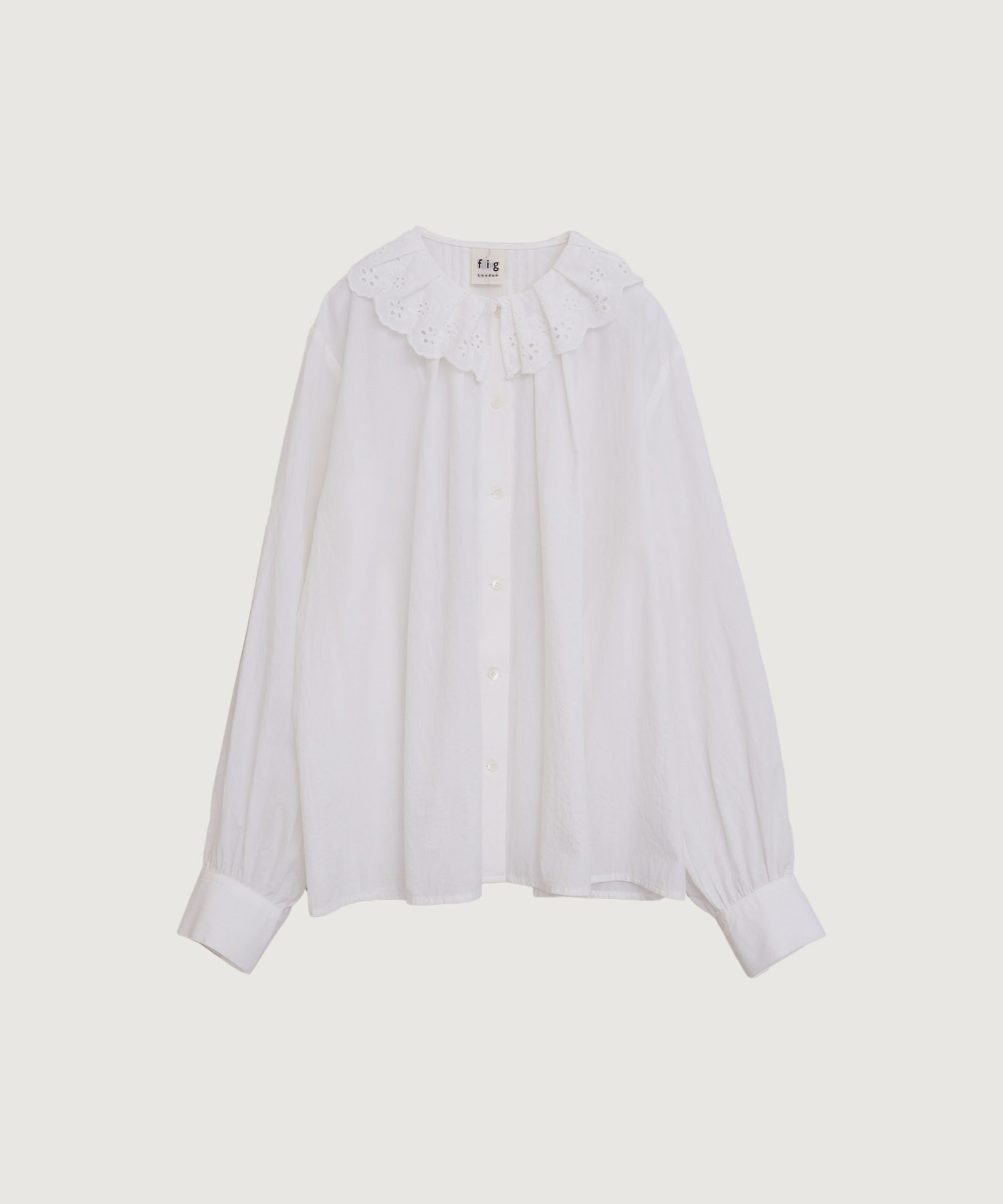 【予約販売】Ann blouse(シロ-F)