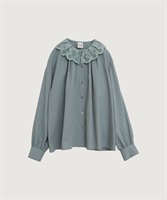 【予約販売】Ann blouse(グリーン-F)